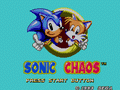 Sonic the Hedgehog Chaos cover